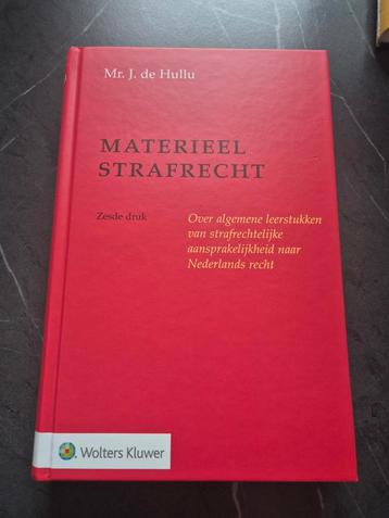 Materieel Strafrecht - Mr. J. de Hullu - Zesde Druk beschikbaar voor biedingen