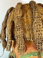 240427 Zeldzaam Afrikaans Bamun kralen masker uit Kameroen, Antiek en Kunst, Kunst | Niet-Westerse kunst, Ophalen of Verzenden