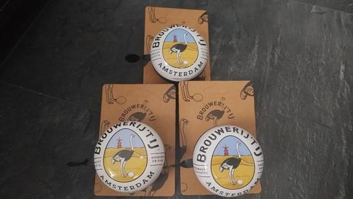 Mooie fietsbel van Brouwerij ' T IJ Amsterdam, Verzamelen, Biermerken, Nieuw, Overige typen, Overige merken, Ophalen of Verzenden
