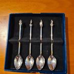 FNV Bouw, set verzilverde lepeltjes, Ophalen of Verzenden