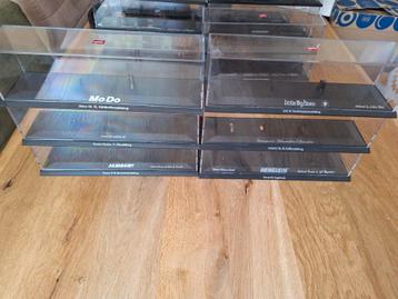 19 x vitrineboxen voor vrachtwagens 1:87 voor herpa modellen beschikbaar voor biedingen