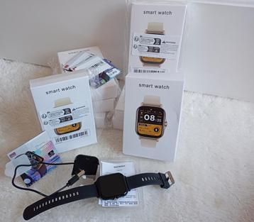 Smartwatch met gratis  dubbel glas beschikbaar voor biedingen