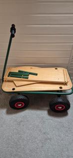 Houten Bolderkar, Caravans en Kamperen, Bolderkarren, Ophalen, Gebruikt