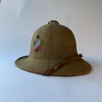 Duitse Wehrmacht herbruikte M29 pith helm DD, Verzamelen, Ophalen of Verzenden, Duitsland, Helm of Baret