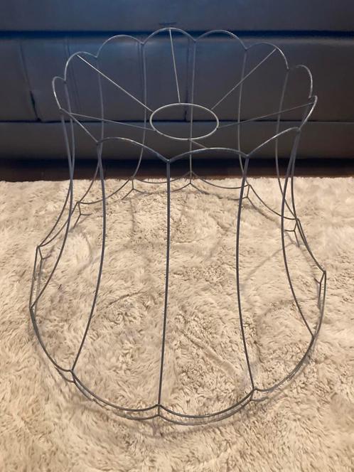 Vintage lampenkap, Huis en Inrichting, Lampen | Lampenkappen, Gebruikt, Rond, Ophalen