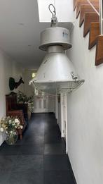 Originele industriele hanglamp, Huis en Inrichting, Lampen | Hanglampen, Ophalen, Gebruikt, 50 tot 75 cm, Metaal