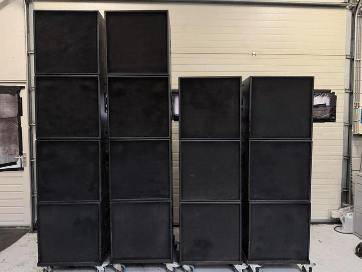 AXYS Source PA 4x Top - 10x Sub T86 en B89 passief, Audio, Tv en Foto, Luidsprekers, Zo goed als nieuw, Subwoofer, 120 watt of meer