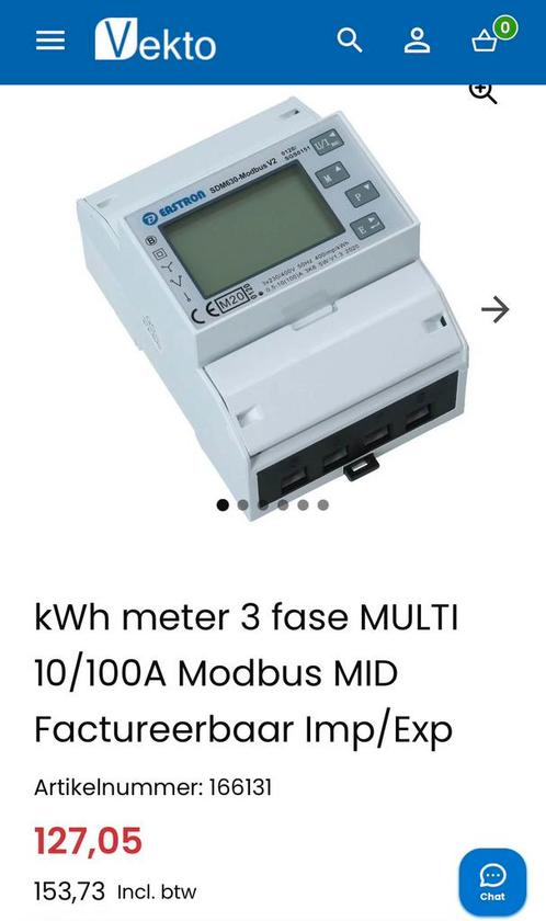 Eastron smd630-modbus v3, Hobby en Vrije tijd, Elektronica-componenten, Nieuw, Ophalen of Verzenden