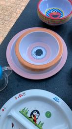 Plastic peuter/kleuter servies, Huis en Inrichting, Keuken | Servies, Ophalen of Verzenden, Gebruikt, Overige stijlen, Bord(en)