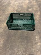 inklapbare kratten 60x40x23 cm opvouwbare kratten groen, Doe-het-zelf en Verbouw, Kratten en Dozen, Ophalen, Gebruikt, Opvouwbaar