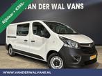 Opel Vivaro 1.6 CDTI 126pk L2H1 Dubbele Cabine Euro6 RIJKLAA, Voorwielaandrijving, Stof, Gebruikt, 2000 kg