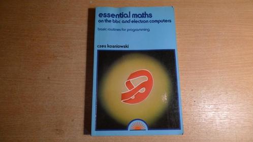 Acorn Essential Maths on the BBC and Electron computers..., Computers en Software, Vintage Computers, Ophalen of Verzenden
