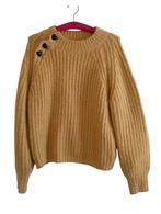 Prachtige gebreide trui Alpaca Wol Fabienne Chapot S, Geel, Nieuw, Ophalen of Verzenden, Fabienne Chapot