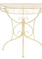 Goudkleurige bijzettafel barok, Huis en Inrichting, Tafels | Bijzettafels, Nieuw, Rond, Minder dan 55 cm, Hout
