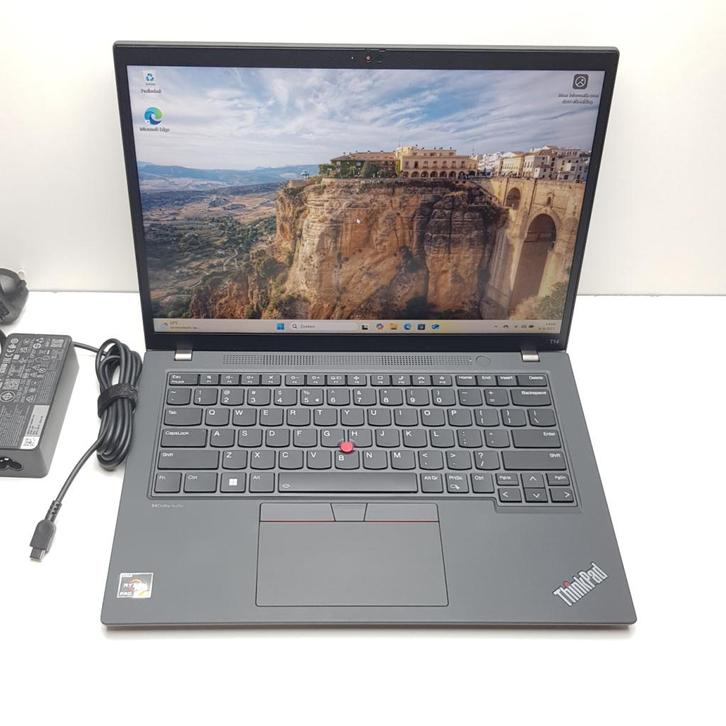 Lenovo T14 Gen 4 – Ryzen 5 PRO • 16GB • 256GB, Computers en Software, Windows Laptops, Zo goed als nieuw