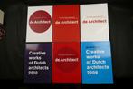 6x De Architect / Dutch architecs (2009 t/m 2014), Verzenden, Zo goed als nieuw, Architecten, Diverse
