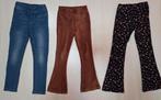 Meisjes kleding maat 122: 3 broeken + rokje, Kinderen en Baby's, Kinderkleding | Maat 122, Ophalen of Verzenden, Zo goed als nieuw