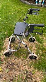 Rollator met plankje waaar heerlijk op kun rusten inklapbaar, Ophalen of Verzenden, Opvouwbaar, Zo goed als nieuw