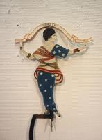 Antieke tuimelaar Lady Liberty, Antiek en Kunst, Curiosa en Brocante, Ophalen of Verzenden