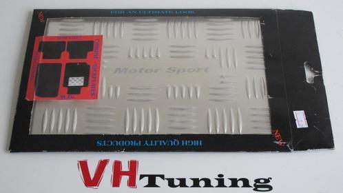 motorsport aluminium vloerplaat voor bestuurdersmat, Auto diversen, Tuning en Styling, Ophalen of Verzenden