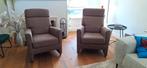 Prachtige fauteuils,  zo goed als nieuw. Bruin., Huis en Inrichting, Fauteuils, Ophalen, Zo goed als nieuw, 75 tot 100 cm