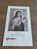 Theresia van het Kind Jezus - Antieke Gebedskaart 1923, Ophalen of Verzenden