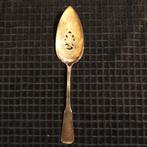 Vintage dessertlepel verzilverd, Antiek en Kunst, Ophalen of Verzenden