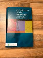 Grondtrekken van het Nederlandse strafrecht, 9e druk, Diverse auteurs, Ophalen of Verzenden, Alpha, WO