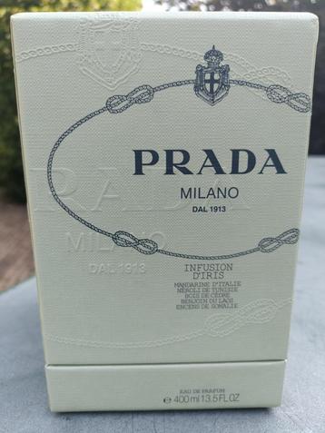 PRADA Infusion D'Iris 400ml Eau de Parfum Fles & Navulling  beschikbaar voor biedingen