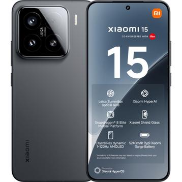 Xiaomi 15 Black - 12GB / 256GB - Snapdragon 8 Elite & Leica beschikbaar voor biedingen