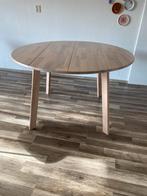 Ronde eettafel, 100 tot 150 cm, Rond, Ophalen of Verzenden, Zo goed als nieuw