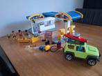 Playmobil tankstation 70201, Ophalen of Verzenden, Zo goed als nieuw