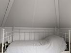 Eenpersoons bed wit, Huis en Inrichting, Slaapkamer | Bedden, 90 cm, Gebruikt, Landelijk, Eenpersoons