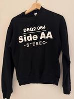 Zwarte DSQUARED2 Sweater - Side AA Stereo, Verzenden, Zo goed als nieuw, Maat 48/50 (M), Zwart