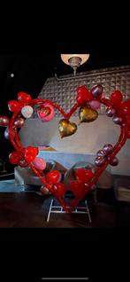 Ballonen boog hartjes boog aluminum stevig, Hobby en Vrije tijd, Ophalen of Verzenden, Nieuw