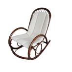 Vintage rotan manou schommelstoel, Ophalen