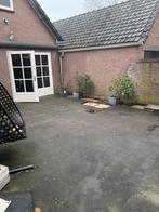 Ongeveer 90 tegels 60x60, Tuin en Terras, Tegels en Klinkers, Ophalen, Gebruikt, 10 m² of meer, Beton