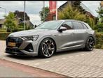 Audi e-tron 55 Quattro 360pk 2019 Grijs, Auto's, Audi, Automaat, 1800 kg, Zwart, Leder