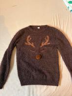 Kerst trui, Kleding | Dames, Truien en Vesten, Ophalen of Verzenden, Gedragen, Maat 34 (XS) of kleiner, Bruin