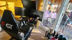 NLR FG-T Sim race stoel met monitor en shifter houder., Ophalen, Gebruikt, Met monitor