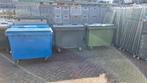 Afval container Papiercontainer Rolcontainer 500 liter, Ophalen, Kunststof, Gebruikt, Industriepark 2a 9351PA leek