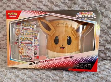 Pokemon Scarlet & violet Prismatic Evolutions Eevee Pouch beschikbaar voor biedingen