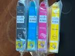 Epson T16XL Inktcartridge zwart + 3 kleuren, Ophalen of Verzenden, Nieuw, Cartridge