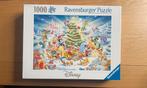 Ravensburger disney kerst cristmis puzzel 1000 stukjes, Ophalen of Verzenden, 500 t/m 1500 stukjes, Zo goed als nieuw, Legpuzzel
