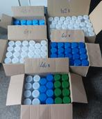 plastic potjes, transparant, blauw, groen en lichtblauw, Ophalen of Verzenden, Nieuw