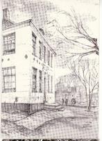 Oostzaan (NH) 1977. Mooie Pentekening ., Verzamelen, Ansichtkaarten | Nederland, Verzenden, 1960 tot 1980, Gelopen, Noord-Holland