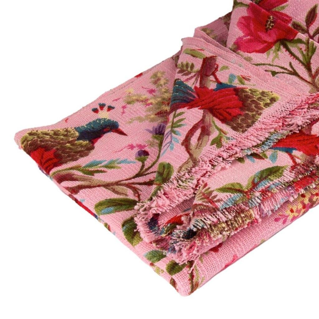 blush roze plaid throw kleed paradise Imbarro leuk als kado, -, Nieuw, Ophalen of Verzenden, --