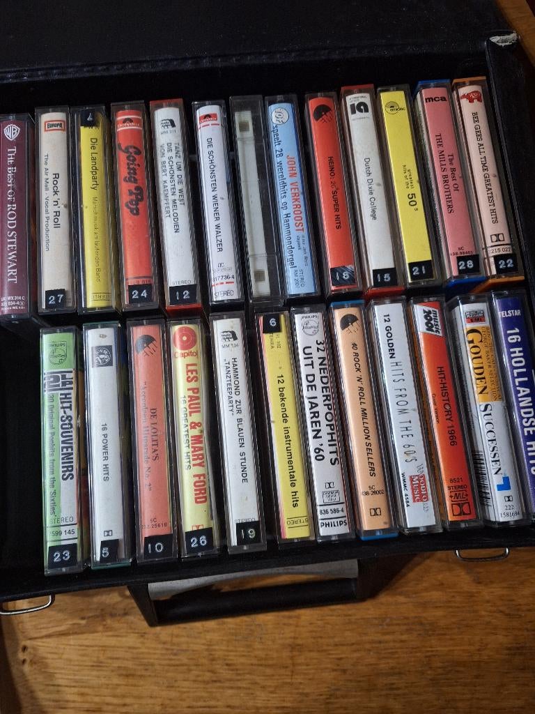 Cassettebandjes., Verzamelen, Ophalen of Verzenden, Gebruikt