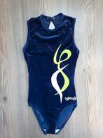 Turnpakje agiva maat 122/128/134, Sport en Fitness, Turnen, Blauw, Zo goed als nieuw, Turnpak(je), Kindermaat 122 t/m 140