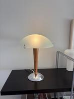 IKEA Kvintol vintage mushroom lamp glas hout Mid Century, Huis en Inrichting, Lampen | Tafellampen, Gebruikt, Ophalen of Verzenden